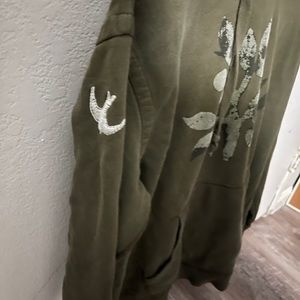mossimo supply co green hoodie